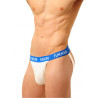 Fukker Jockstrap Fukker Blanc et bleu